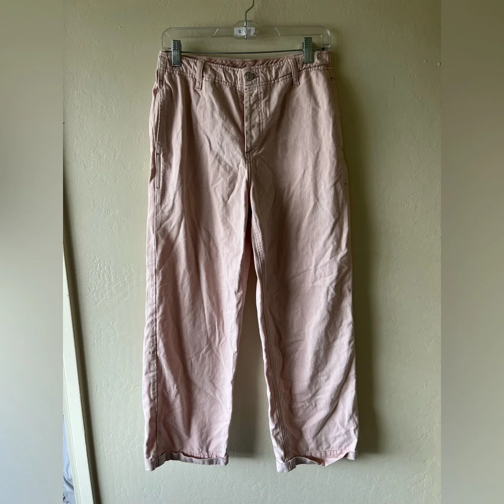 Free‎ People Pink Straight Leg Pants